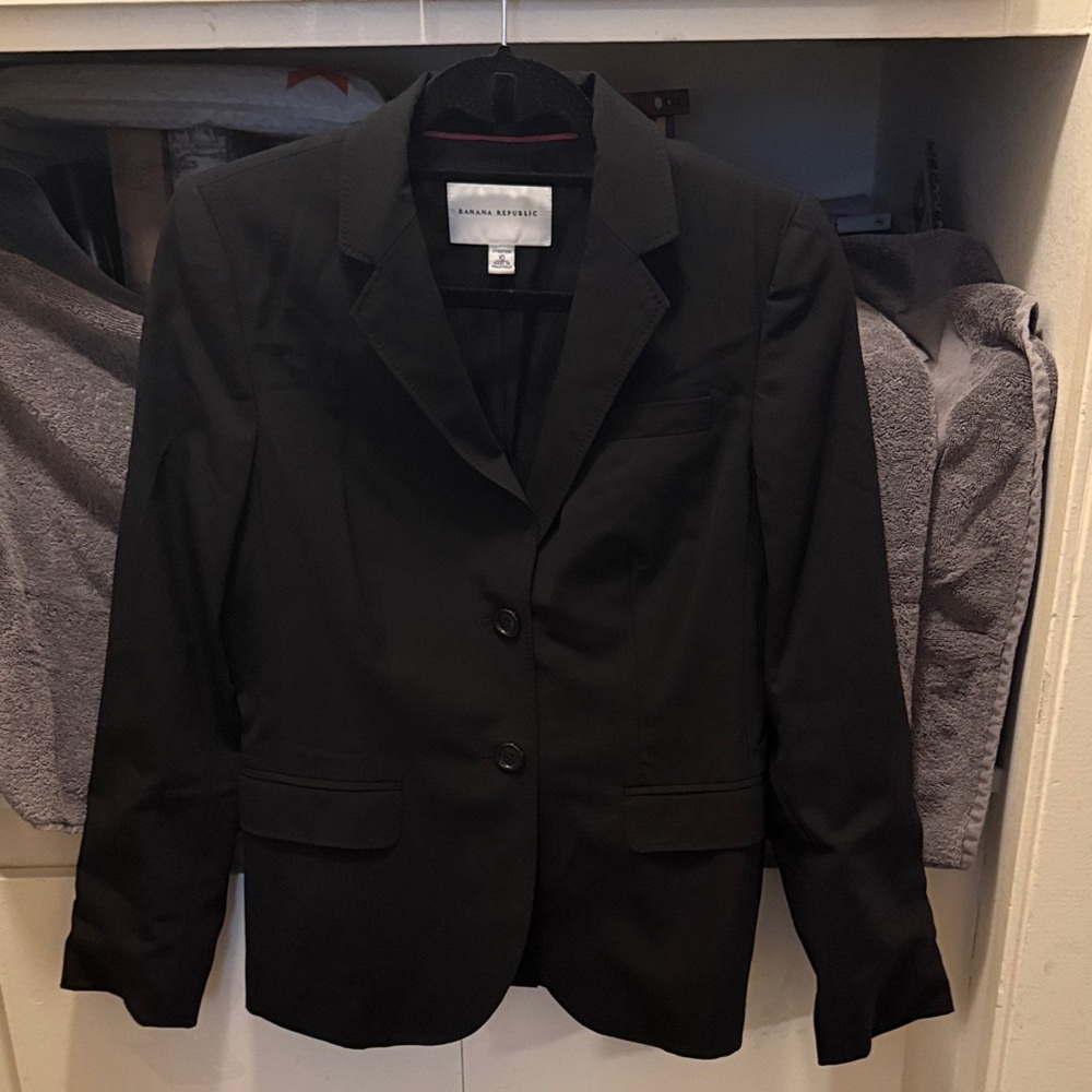 Banana Republic Classic Black Blazer